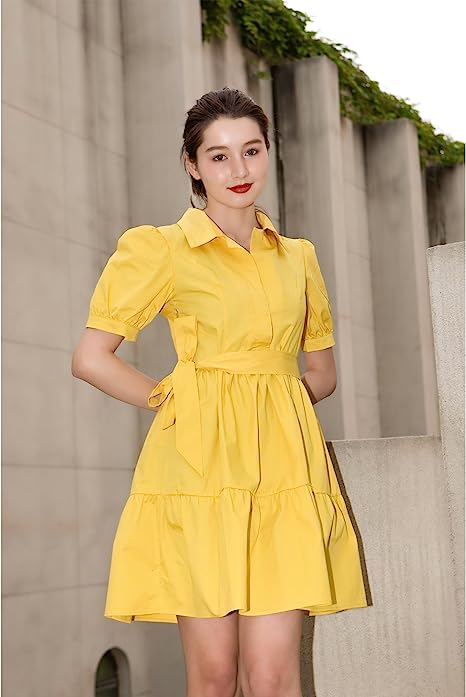 Color Pop Yellow Dress