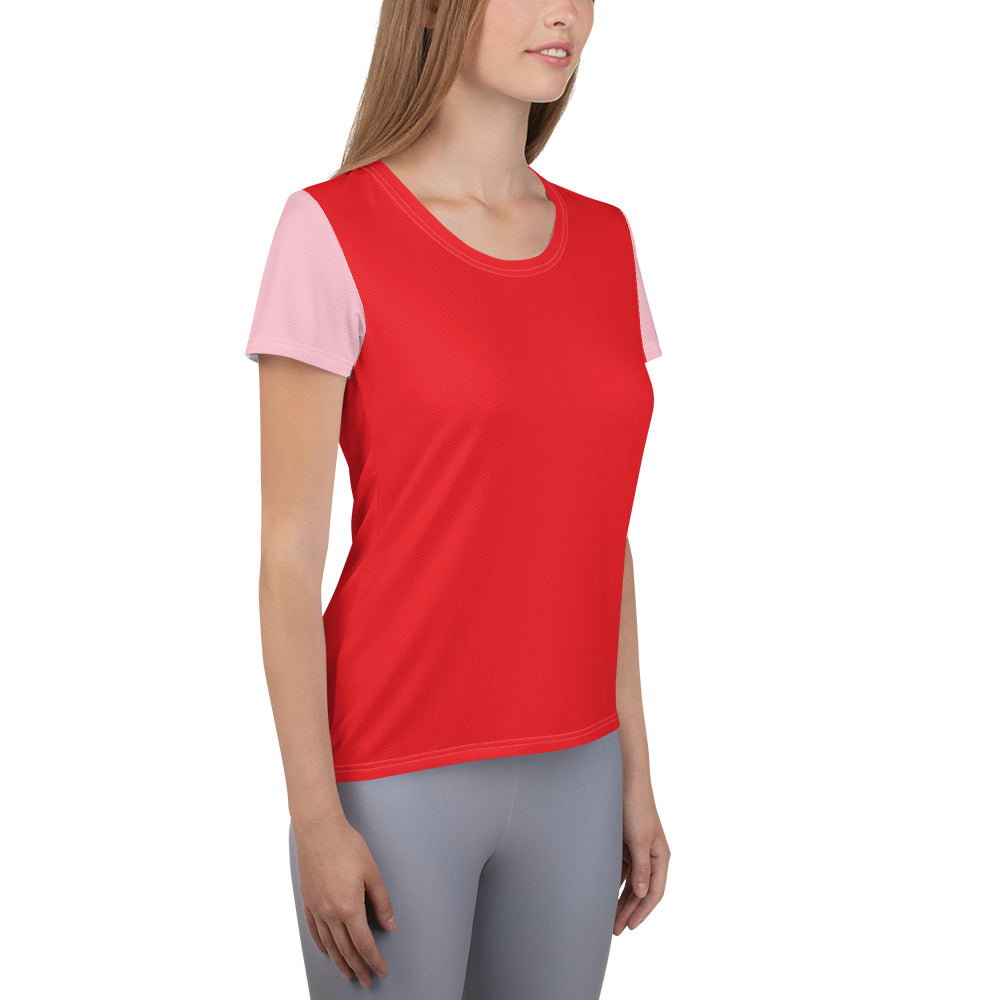All-Over Print Women's Athletic T-shirt