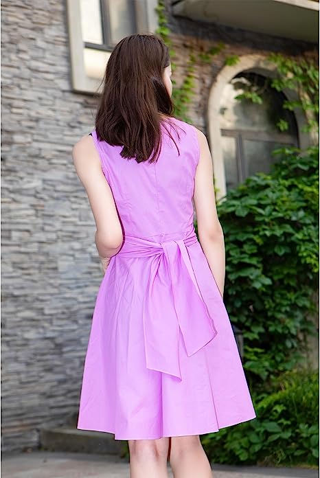 Color Pop Purple Dress