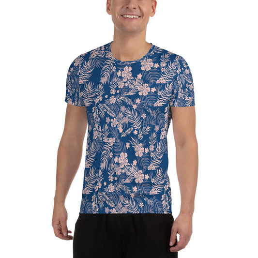 Camiseta deportiva de hombre con estampado integral